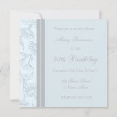 Invitations à la fête du 90e anniversaire de la Fl (Dos)