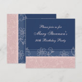 Invitations à la fête du 90e anniversaire de la fl (Devant / Derrière)