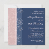 Invitations à la fête du 90e anniversaire de la fl (Dos)