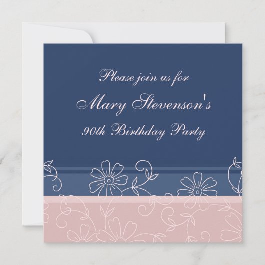 Invitations à la fête du 90e anniversaire de la fl (Devant)