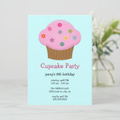 Invitations à la fête du Cupcake (Debout devant)
