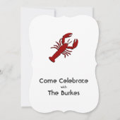Invitations à la fête du homard (Dos)