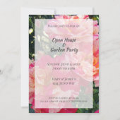 Invitations à la fête du Jardin Rose (Devant)