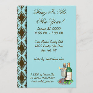 Invitations à la fête du Nouvel An