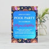 invitations à la fête du pool de sirènes (Debout devant)