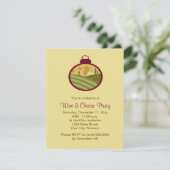 Invitations à la Fête du Vin et du Fromage (Debout devant)