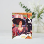 Invitations à la fête féminine de nuit (Debout devant)