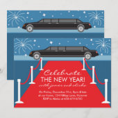 Invitations à la limousine et au tapis rouge (Devant / Derrière)