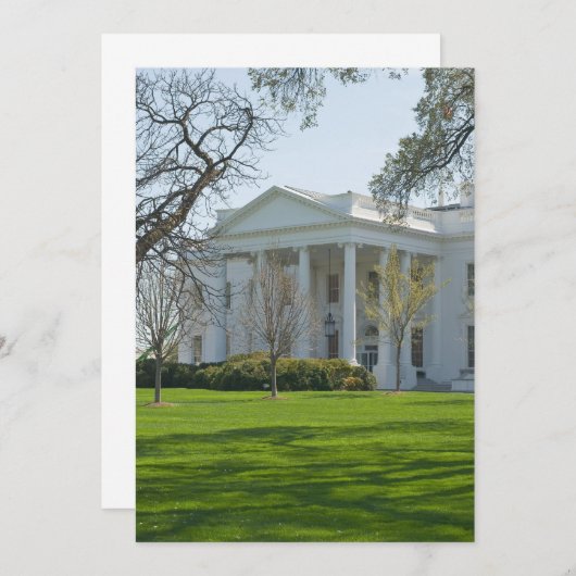 Invitations à la Maison Blanche (Devant / Derrière)