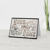 Invitations à la maison douces à la maison (Devant)