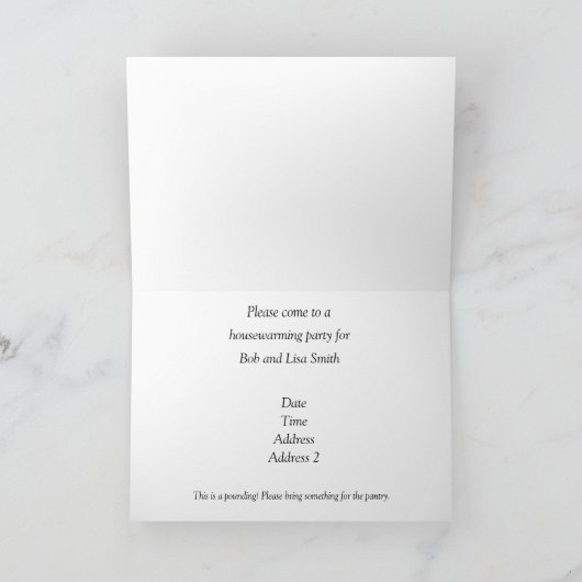 Invitations à la maison douces à la maison (Intérieur)