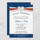 Invitations à la Maison-Mariage royale (Devant / Derrière)