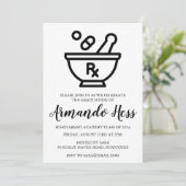 invitations à la remise de diplômes en pharmacie (Debout devant)