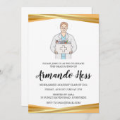 invitations à la remise de diplômes en pharmacie (Devant / Derrière)