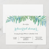 Invitations à la répétition de la destination Palm (Devant / Derrière)