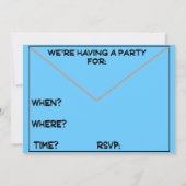 INVITATIONS À LA RETRAITE DU TRAVAILLEUR POSTAL (Dos)