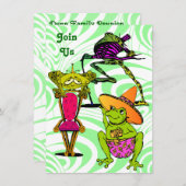 Invitations à la Reunion Party de toutes sortes (Devant / Derrière)