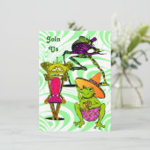 Invitations à la Reunion Party de toutes sortes (Debout devant)