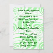 Invitations à la Reunion Party de toutes sortes (Dos)