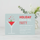 Invitations à la soirée Cocktail Holiday (Debout devant)