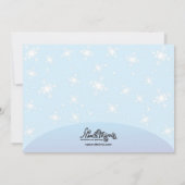 Invitations à la soirée de patinage sur glace avec (Dos)