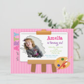 Invitations à l'anniversaire de la Fête de l'Art a (Debout devant)