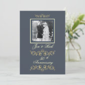 Invitations à l'anniversaire de la photo de Slate  (Debout devant)