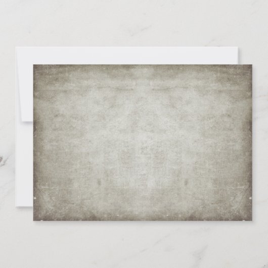 Invitations à l'arbre de répétition rustique (Dos)