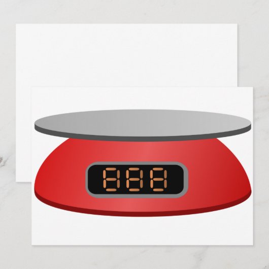 Invitations à l'échelle de cuisine (Devant / Derrière)