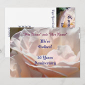 Invitations à l'occasion du 50e anniversaire de la (Devant / Derrière)