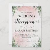 invitations à mariage eucalyptus simples (Devant)