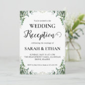 invitations à mariage eucalyptus simples (Debout devant)