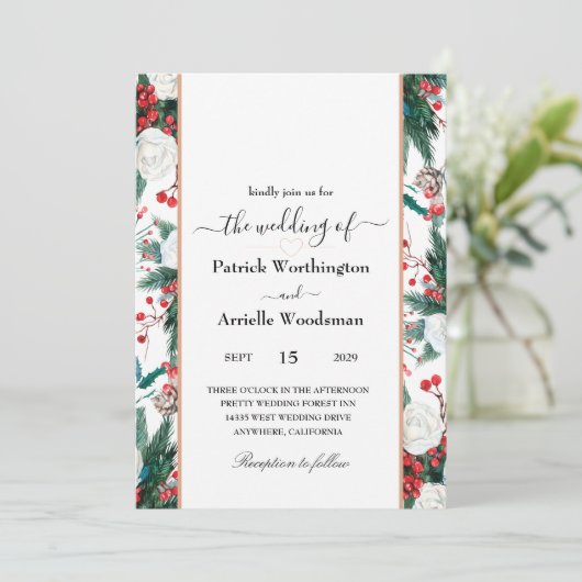 invitations à Noël (Debout devant)