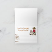 Invitations à remplir pour le 2e anniversaire de C (Intérieur)