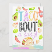 Invitations à thème de la petite douche à thème Cu (Dos)