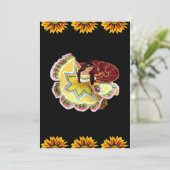 Invitations à thème mexicaines de Quinceanera (Debout devant)