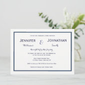 Invitations à un dîner de répétition moderne à la  (Debout devant)