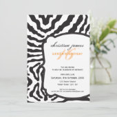 INVITATIONS À UN ÉVÉNEMENT SPÉCIAL :: superbe zèbr (Debout devant)