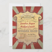 invitations à un mariage carnaval (Devant)