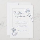 invitations à un mariage durable (Dos)