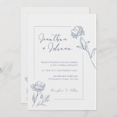 invitations à un mariage durable (Devant / Derrière)