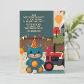 Invitations à une fête (Debout devant)