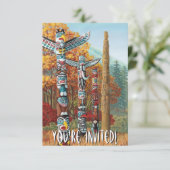 Invitations à Vancouver Personnalisées Vancouver R (Debout devant)