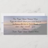 Invitations à Vancouver Personnalisées Vancouver R (Dos)