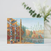 Invitations à Vancouver Personnalisées Vancouver R (Debout devant)