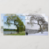 Invitations à Vancouver Personnalisées Vancouver R (Devant / Derrière)