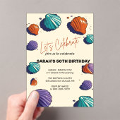 Invitations Acrylique Set Enregistrer la carte de  (In situ (ordinateur de poche))