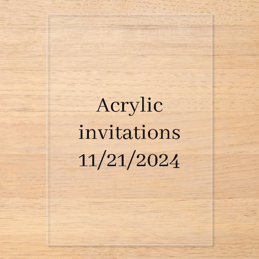 Invitations acryliques 11/21/2024 (Recto)