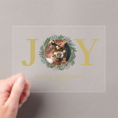 Invitations acryliques de la couronne de Noël (In situ (ordinateur de poche))