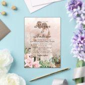 Invitations acryliques élégantes du Mariage photo (Insitu (Mariage))